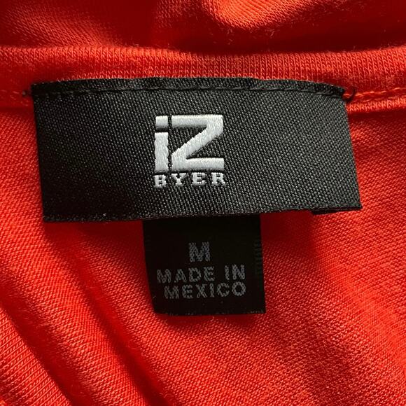 iZ Byer Y2K Stretch Cut Out Tank Beaded Neckline Going Out Top Size Medium - Picture 6 of 8